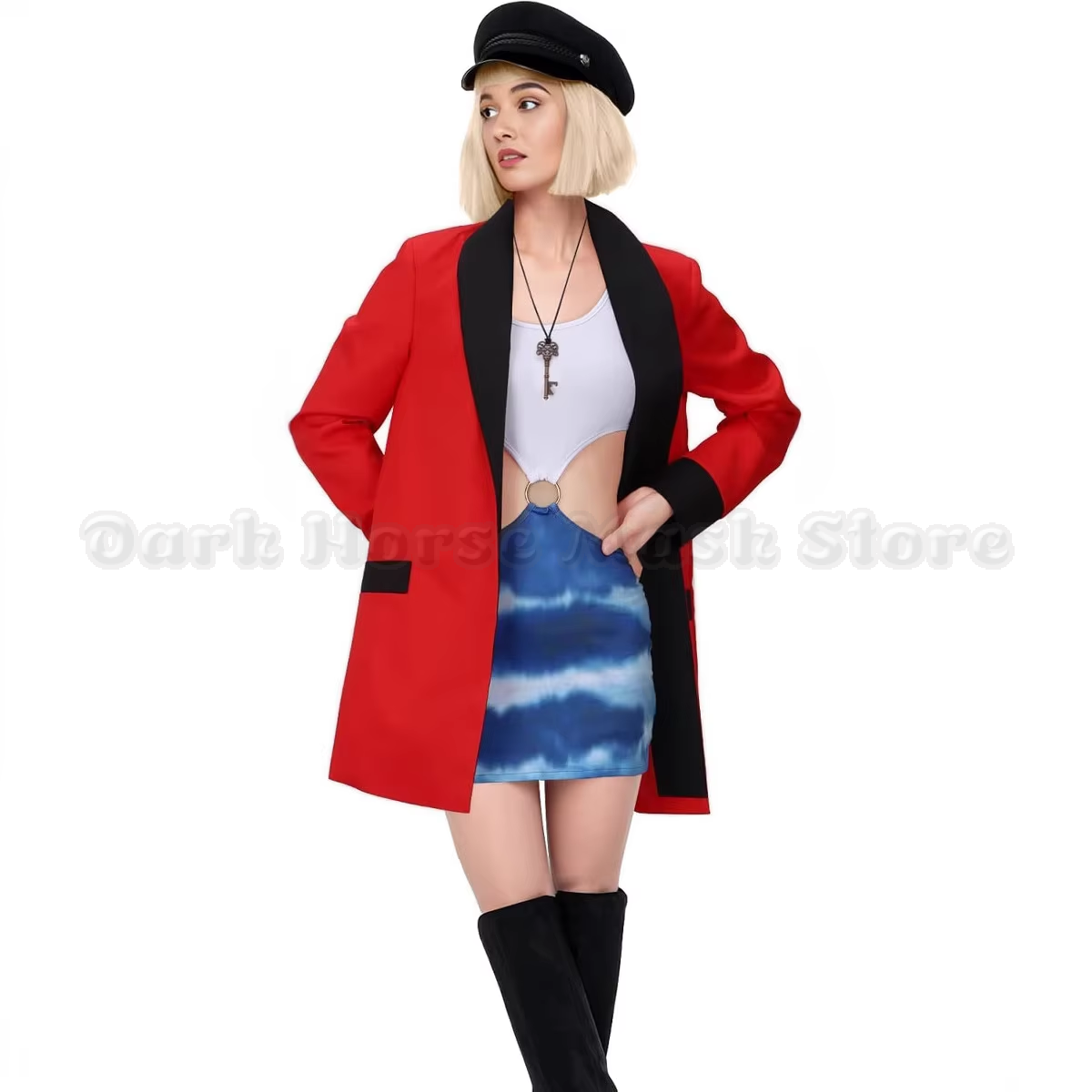 Womens Blazer - Kostum Cosplay Vivian Ward Pakaian Roleplay