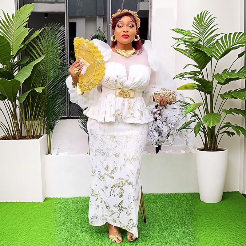 Evening Gown - Gaun Pesta Afrika Wanita Baru 2025