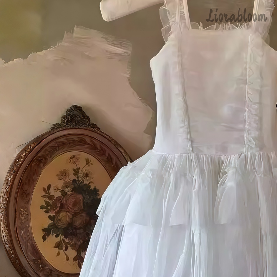 Gaun Gadis Bunga Tulle Tali Sp - Formal Skirt ulasan dan harga