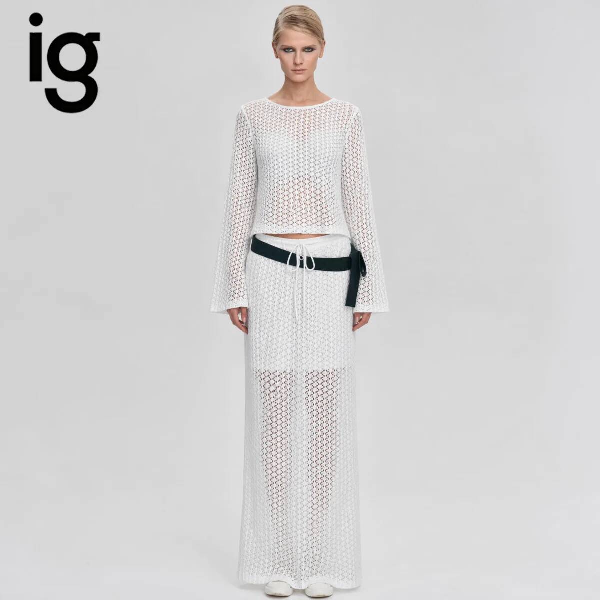 Set Rajutan Wanita IG 2026 Mod - Formal Skirt ulasan dan harga