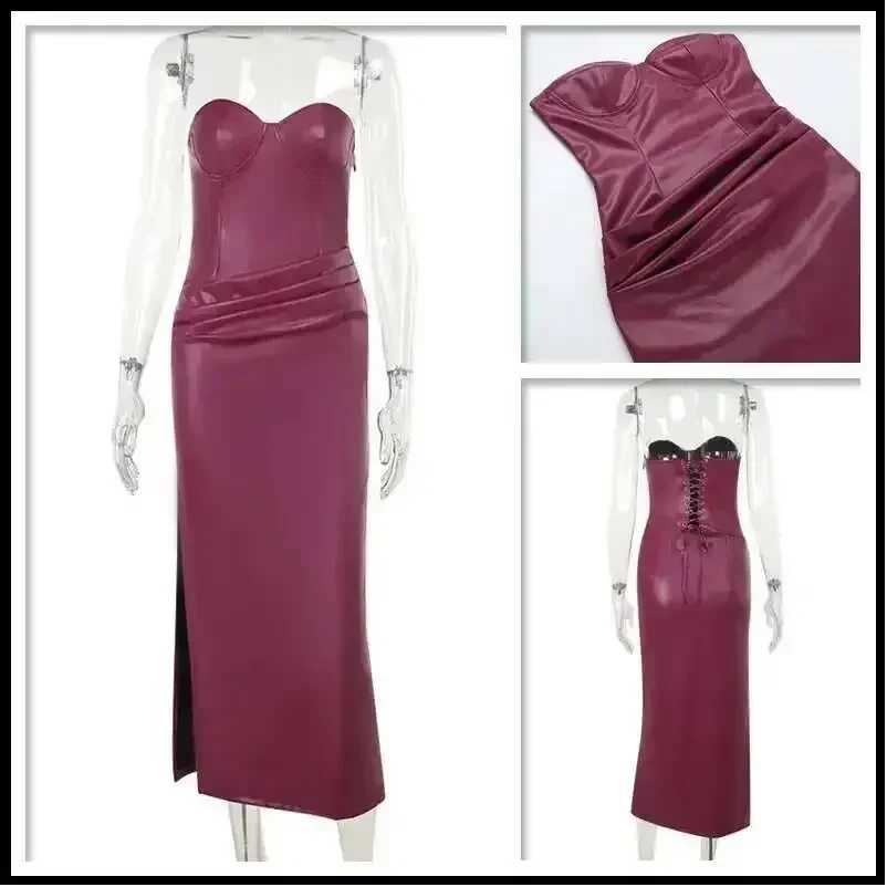 Gaun Bodycon Ramping Berlipat  - Midi Dress ulasan dan harga