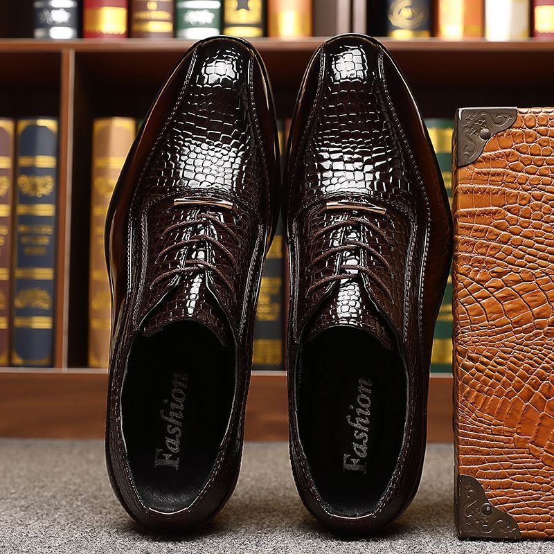 Sepatu Pria Kulit Paten Mengki - Formal Dress ulasan dan harga