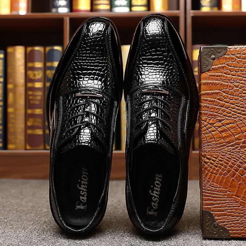 Sepatu Pria Kulit Paten Mengki - Formal Dress ulasan dan harga