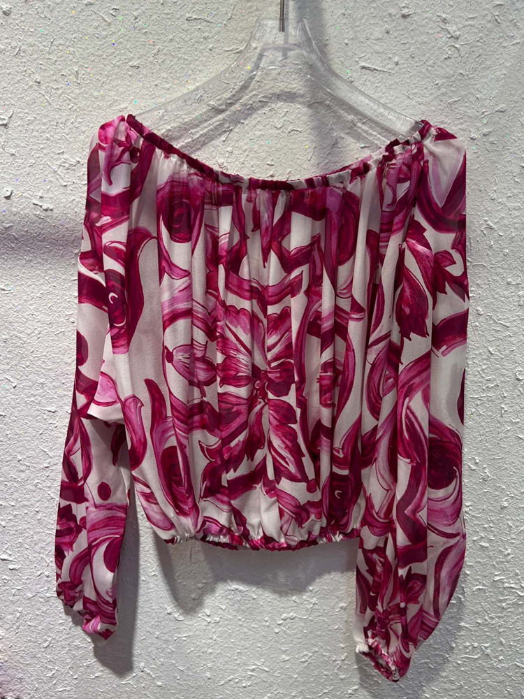 Blus Sutra Bahu Terbuka Wanita - Silk Blouse ulasan dan harga
