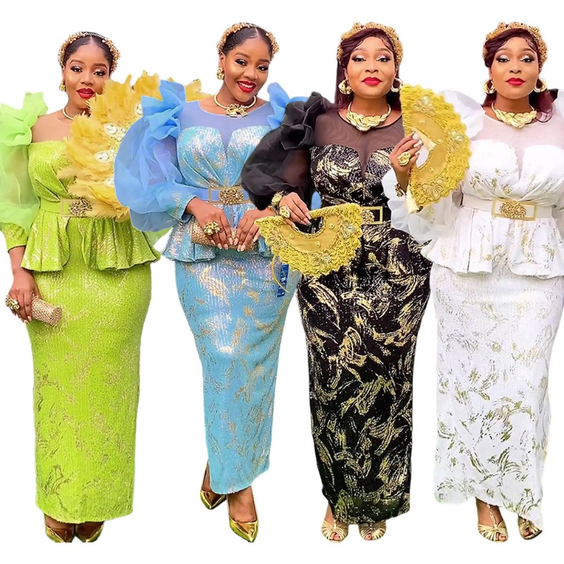 Gaun Pesta Afrika Wanita Baru  - Evening Gown ulasan dan harga