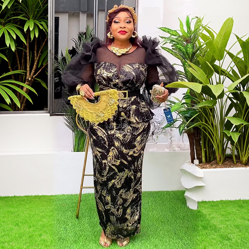 Gaun Pesta Afrika Wanita Baru  - Evening Gown ulasan dan harga